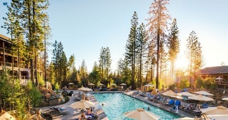 Rush Creek Lodge, one of the top Yosemite hotels.